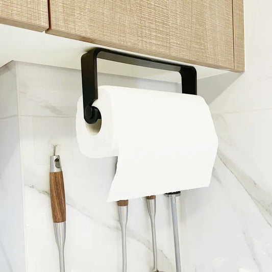 Adhesive Kitchen Paper Towel Holder And Napkin Rack