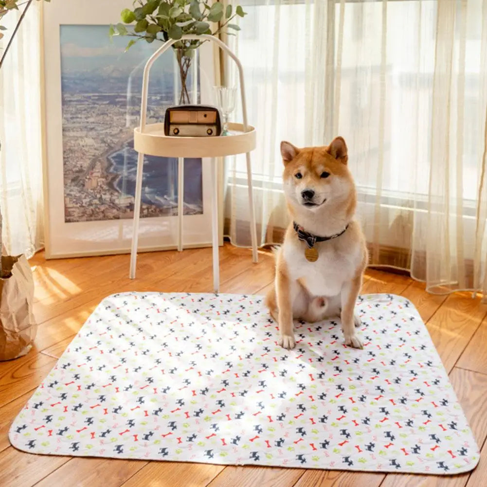 Reusable Dog Pee Pad Absorbent Washable Training Pad For Pets