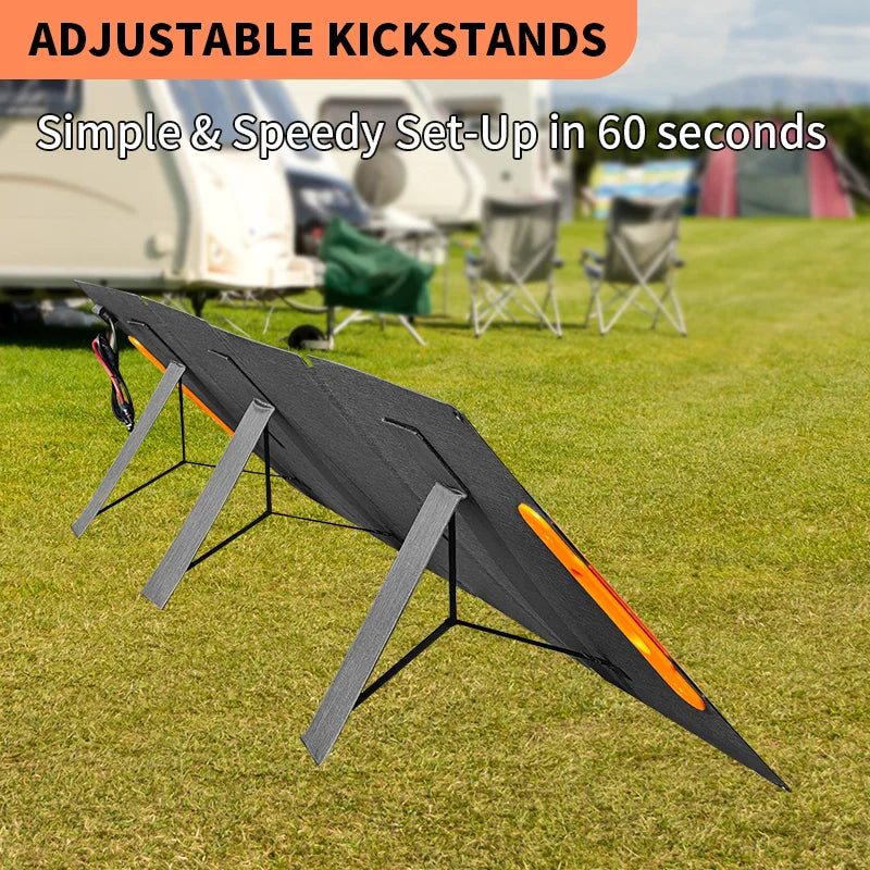 Chuban 200W Foldable Solar Panel for Outdoor Camping Power