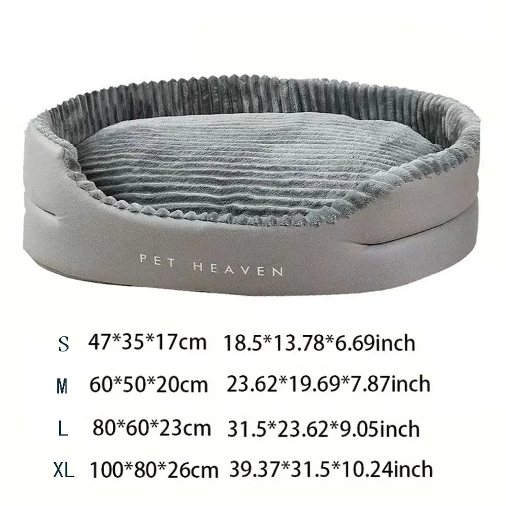 Oversized Soft Dirt-Resistant Non-Slip Pet Bed For Living Rooms