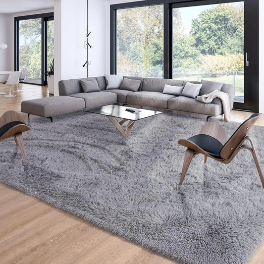 Soft Modern Shag Rug for Living Room and Bedroom Comfort