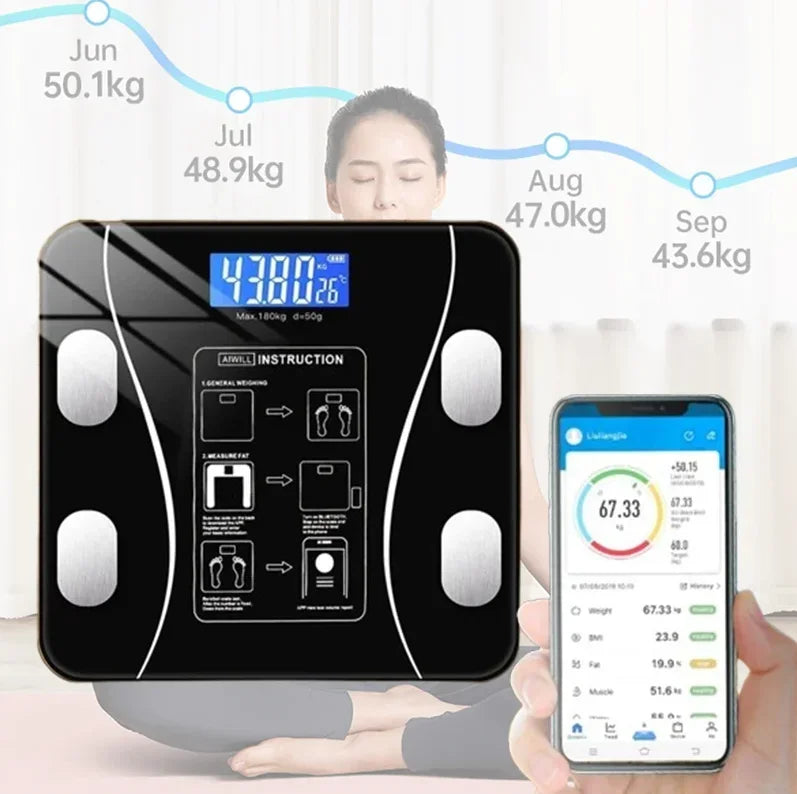 USB Body Fat Scale Smart Digital Weighing Device