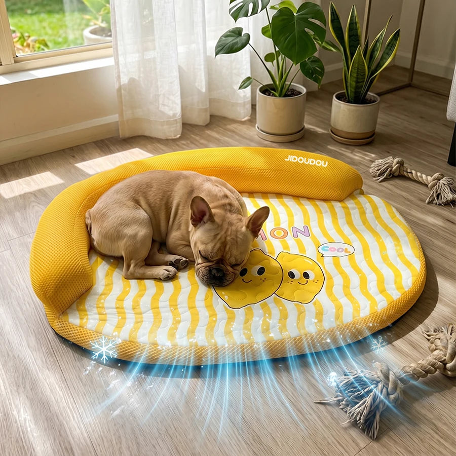 Spring And Summer Pet Sofa Bed Removable Washable For Pets