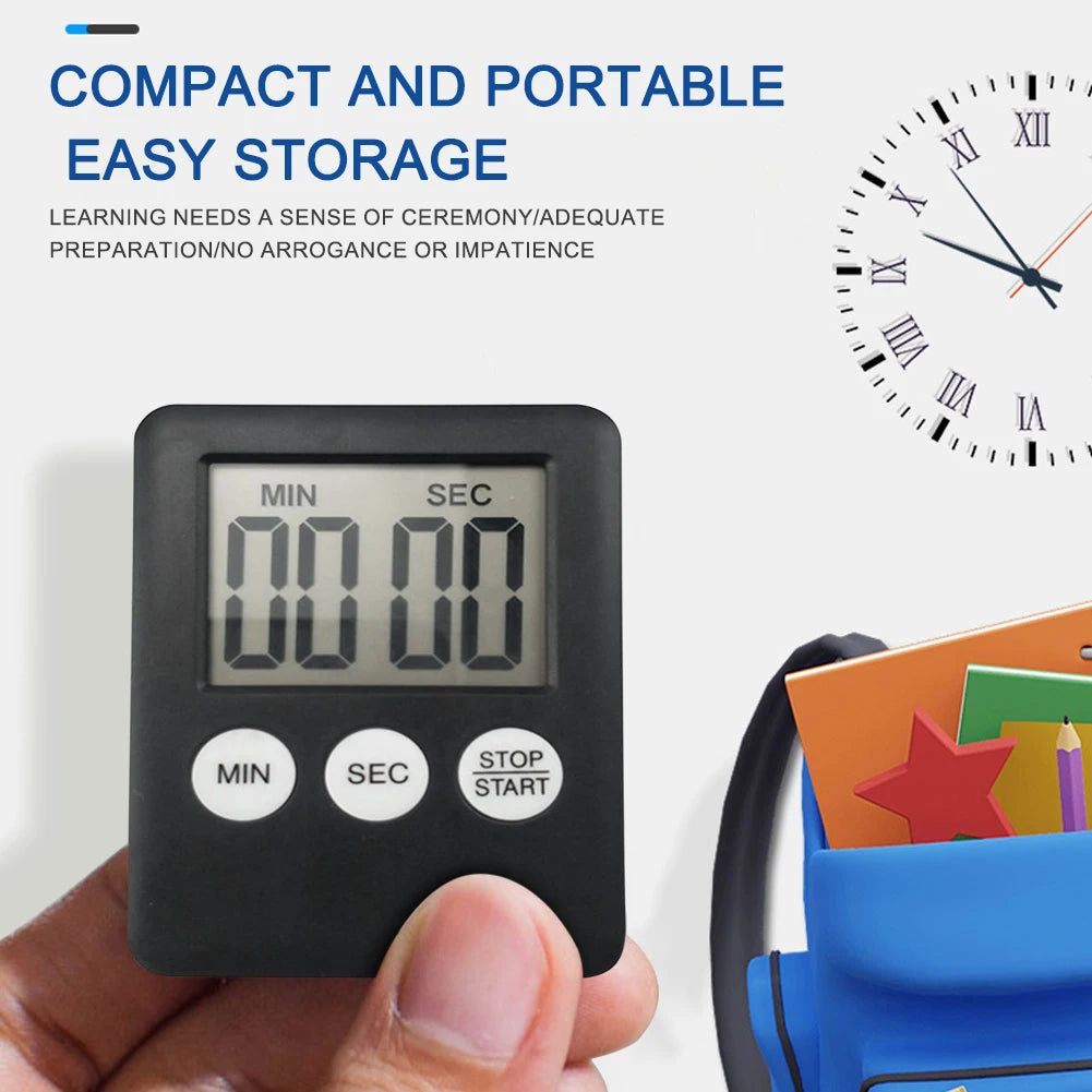 Digital Kitchen Timer Multi Function Stopwatch For Cooking And Baking