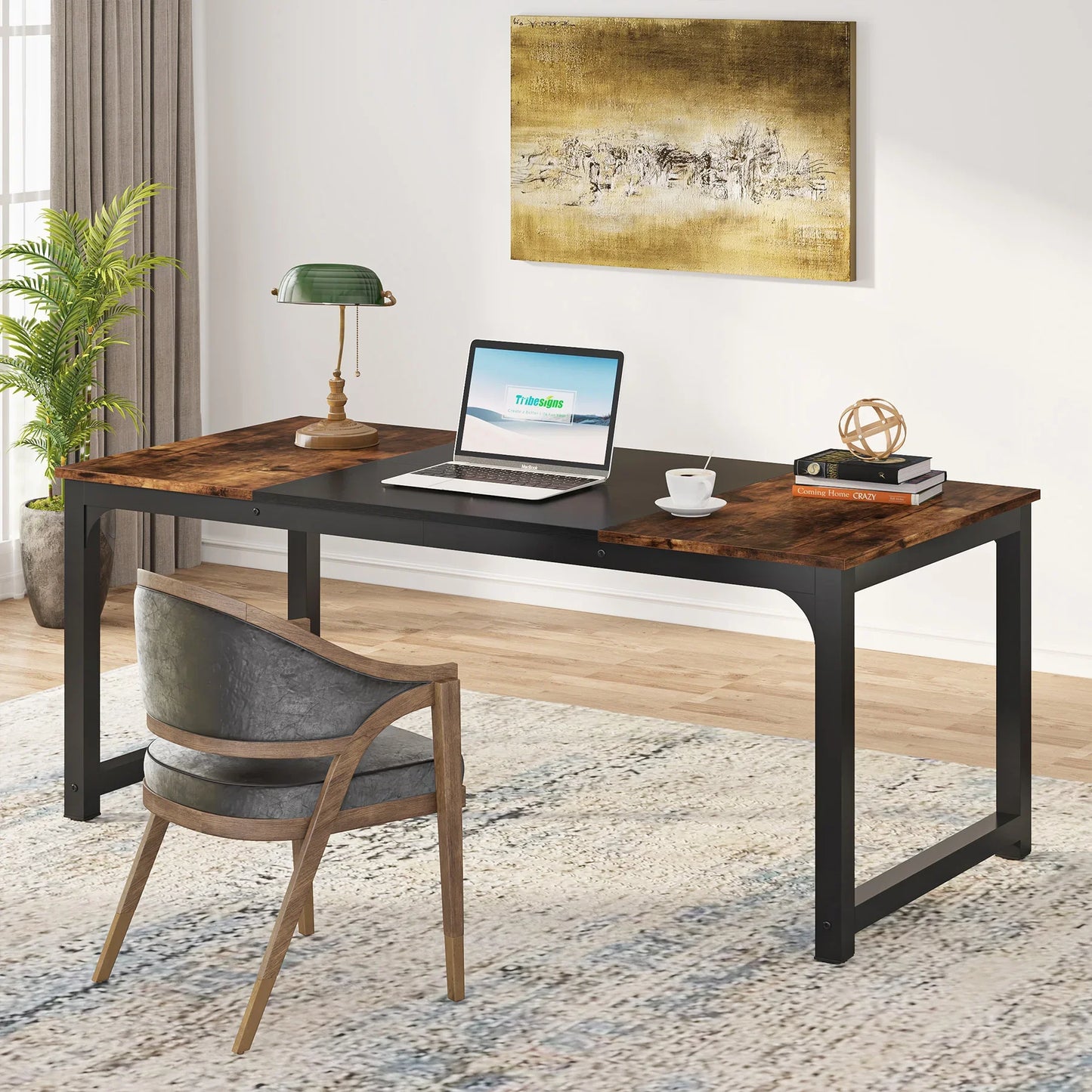 Tribesigns Computer Desk Workstation for Home Office