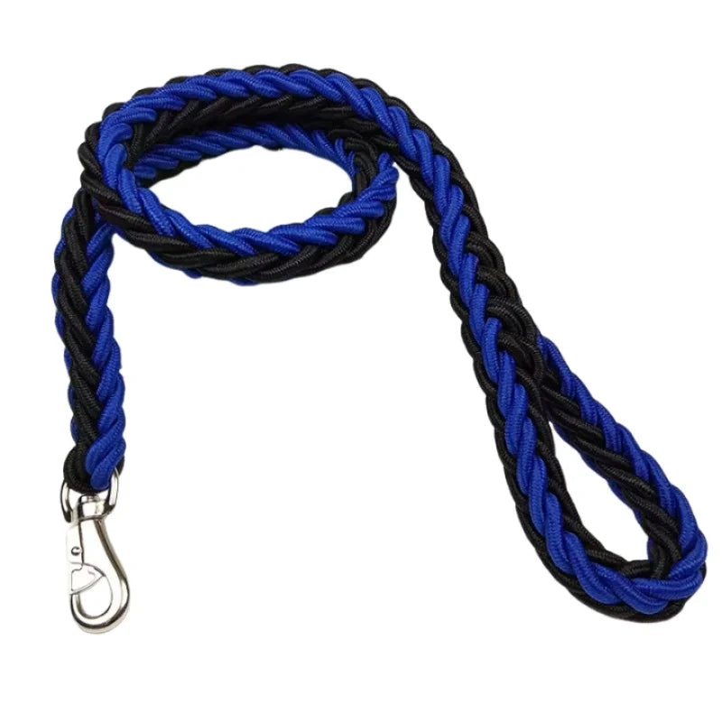 Nylon Braided Dog Leash Traction Rope For Large Breeds