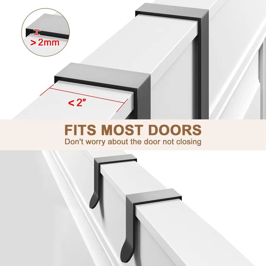 Over The Door Shower Organizer and Hair Tool Holder