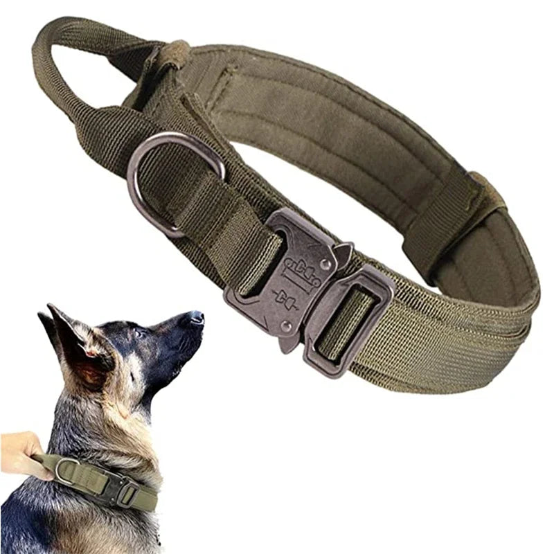 COOYOMOO Durable Tactical Dog Collar And Leash Set For Training