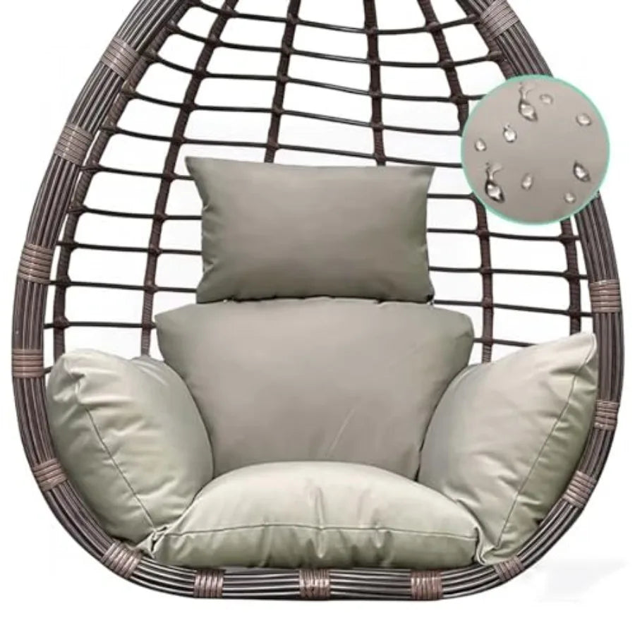Egg Chair Cushion For Indoor And Outdoor Hanging Chairs Soft Seat Pad
