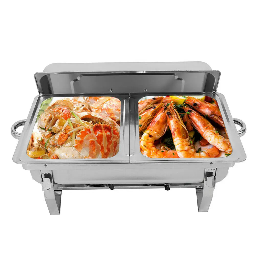 7.5L Stainless Steel Chafing Dish Warmer For Party Buffet