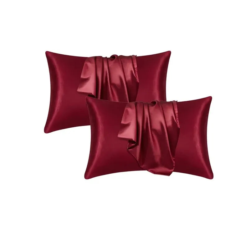 100 Percent Silk Pillowcase Satin Hair Care Pillow Cover For Smooth Sleep