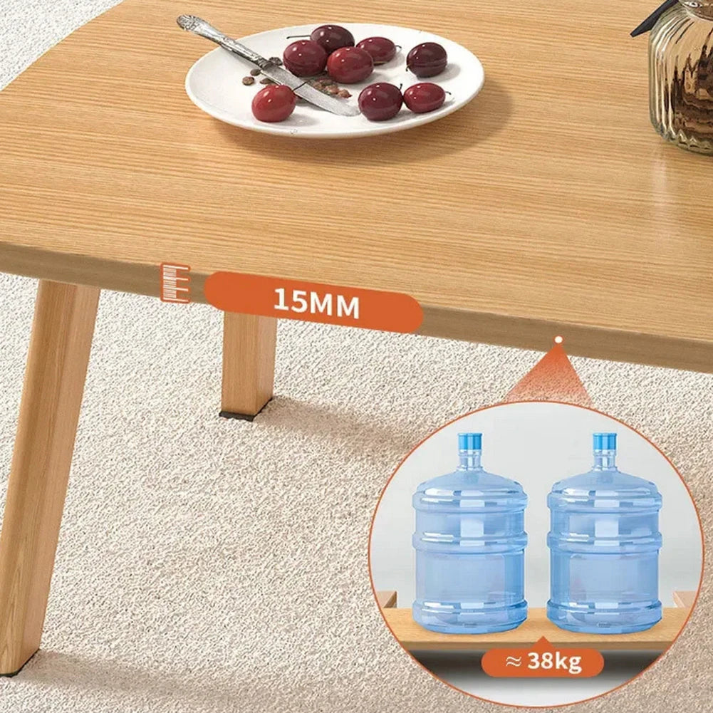 Studyset Folding Coffee Table for Small Spaces Portable Modern