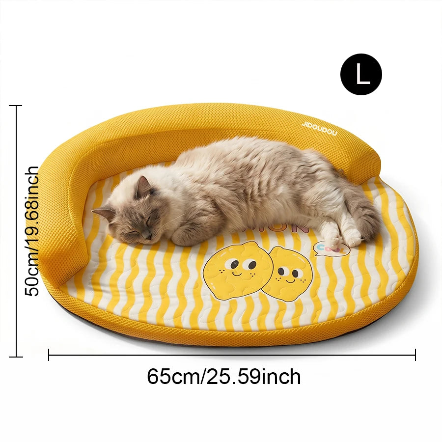 Spring And Summer Pet Sofa Bed Removable Washable For Pets