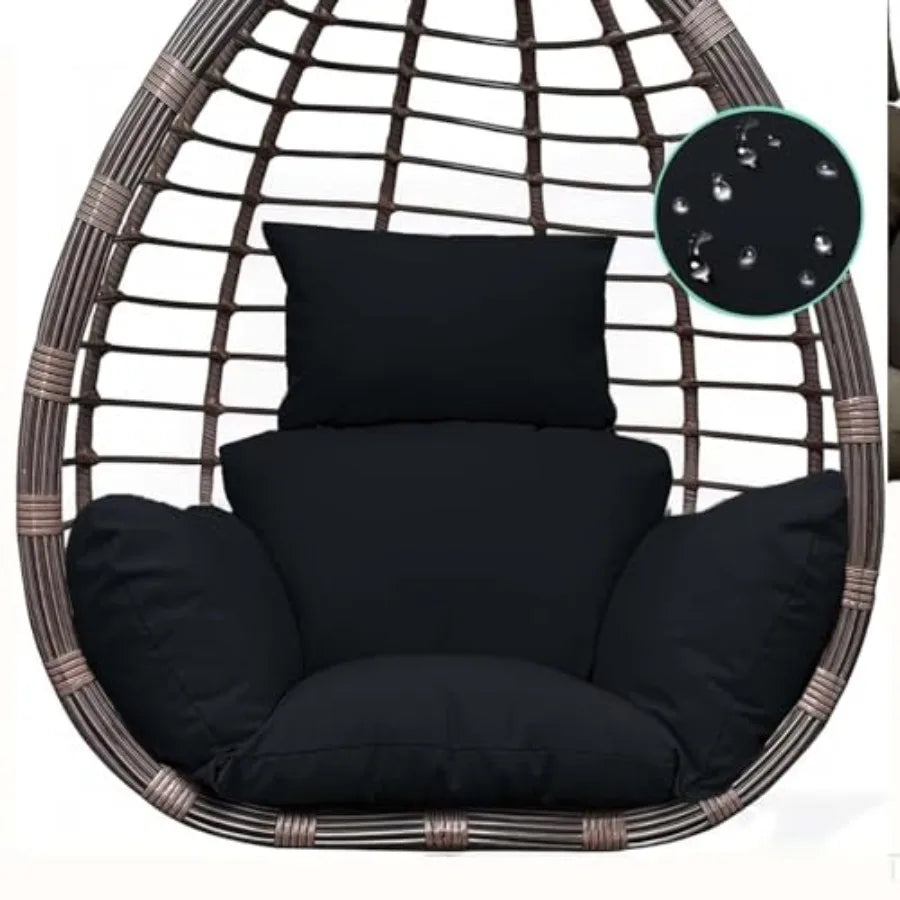 Egg Chair Cushion For Indoor And Outdoor Hanging Chairs Soft Seat Pad