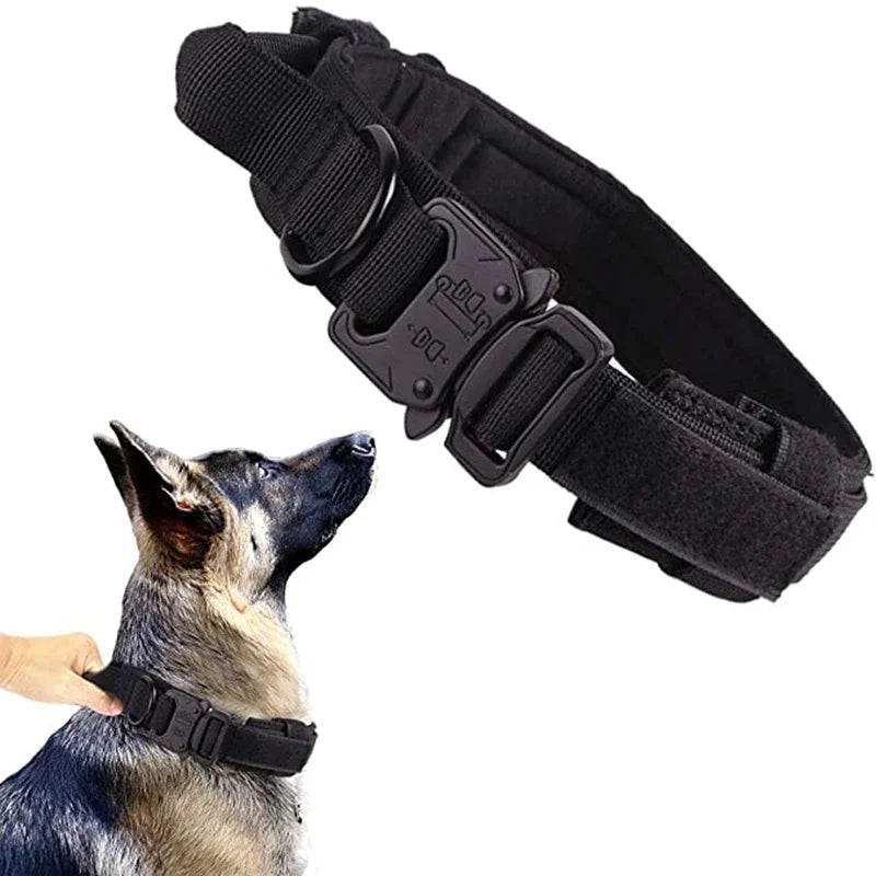 COOYOMOO Durable Tactical Dog Collar And Leash Set For Training