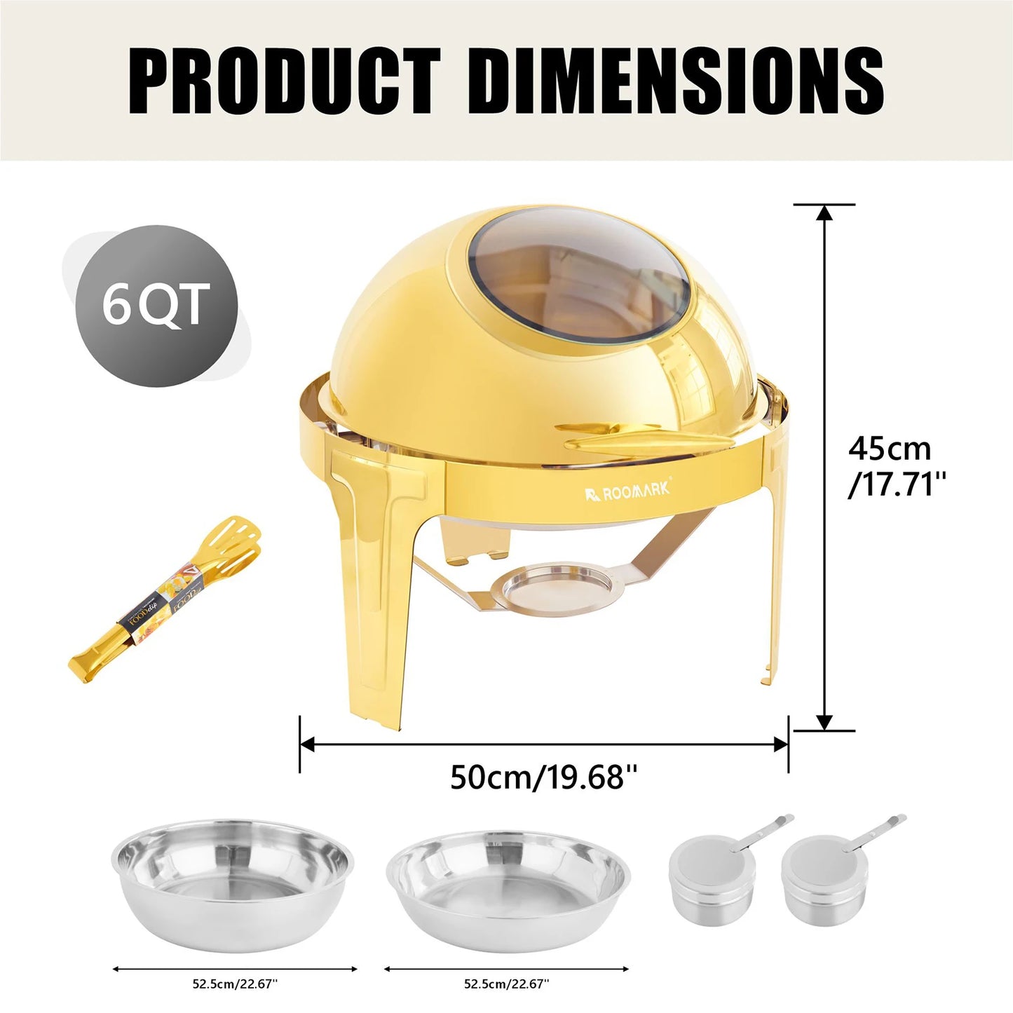 Chafing Dish Buffet Set Stainless Steel Warmer