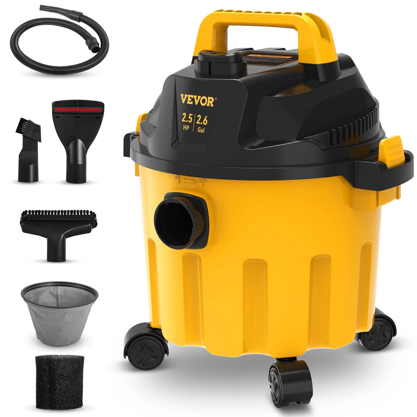 SucceBuy 3-In-1 Wet Dry Shop Vacuum