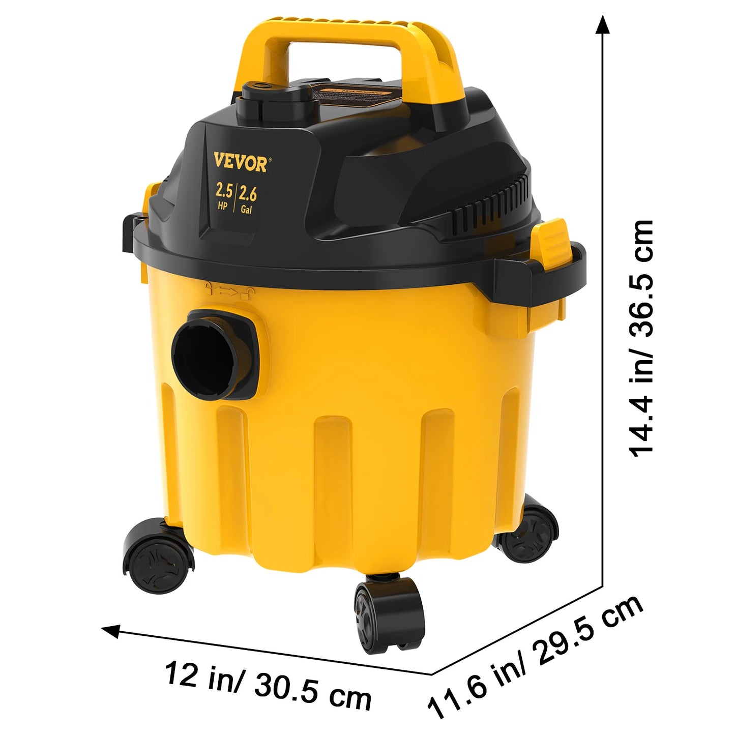 SucceBuy 3-In-1 Wet Dry Shop Vacuum