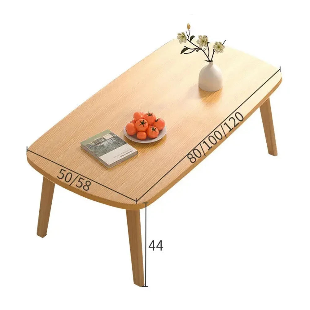 Studyset Folding Coffee Table for Small Spaces Portable Modern