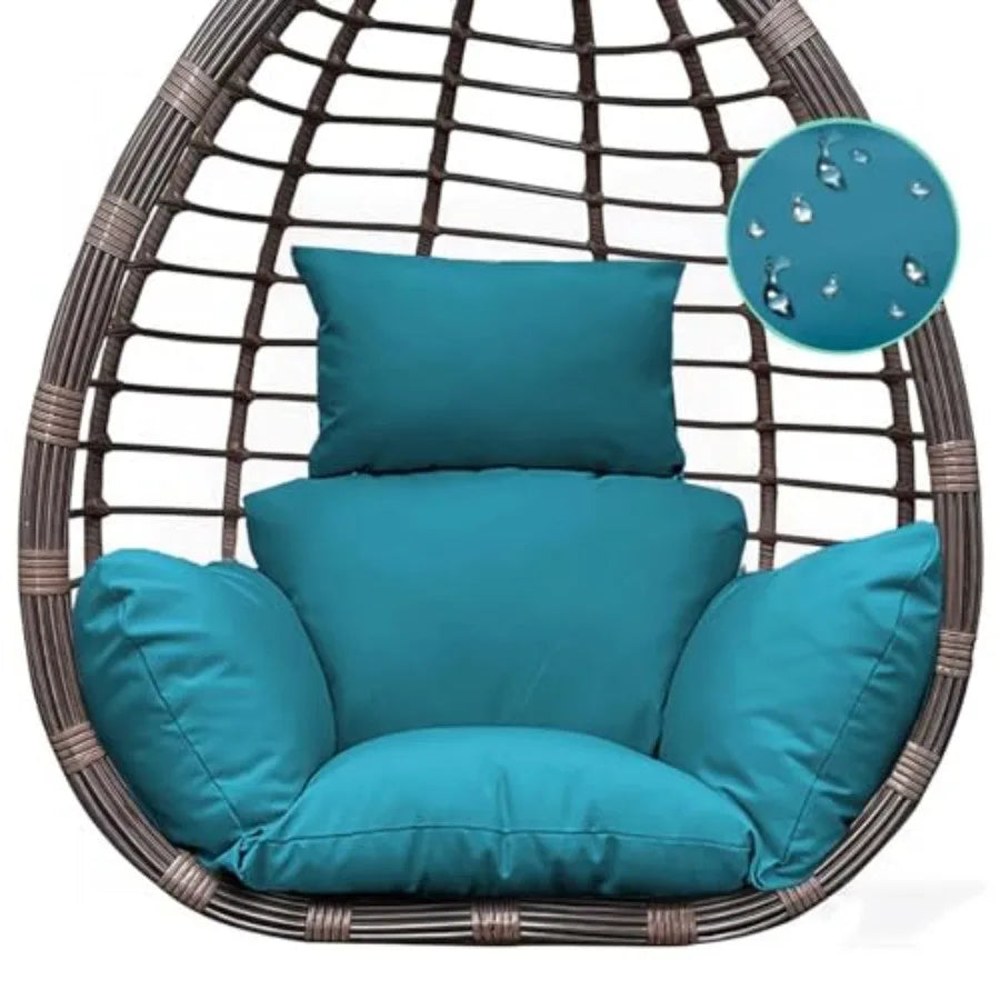 Egg Chair Cushion For Indoor And Outdoor Hanging Chairs Soft Seat Pad