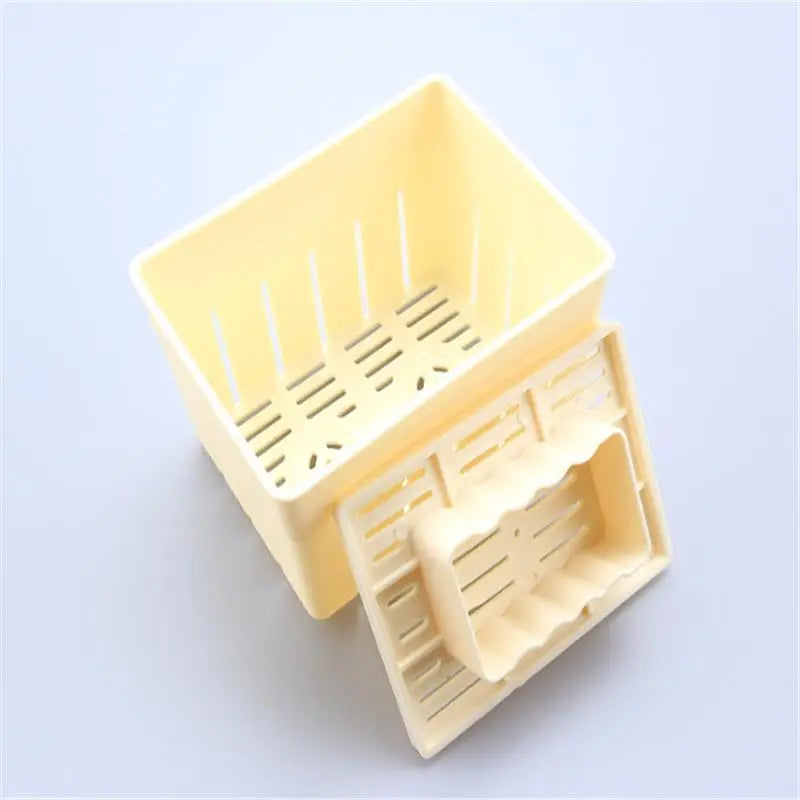 Plastic Tofu Press Mould Kit With Cheese Cloth Homemade Tofu