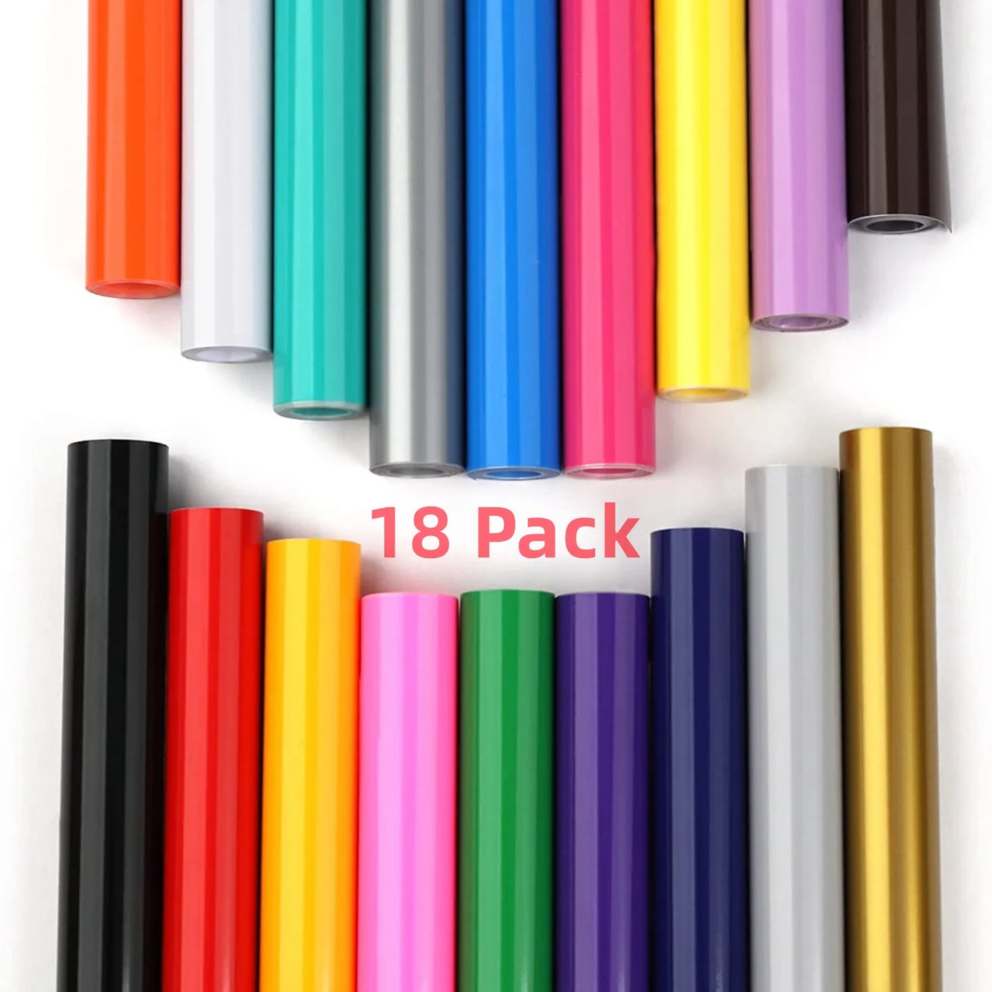 HTVRONT Vinyl Roll Pack for Cricut Craft Diy Projects