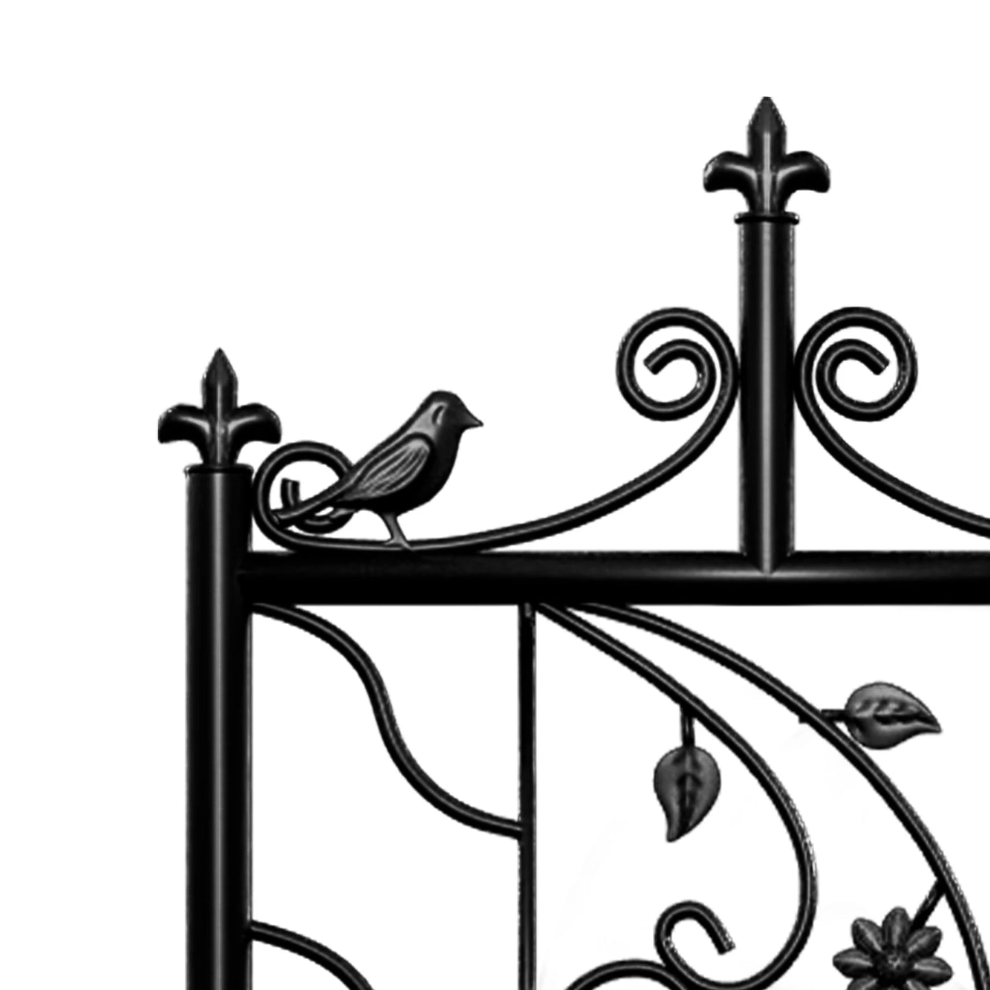 Garden Trellis Decorative Outdoor Metal Fence Panel For Climbing Plants