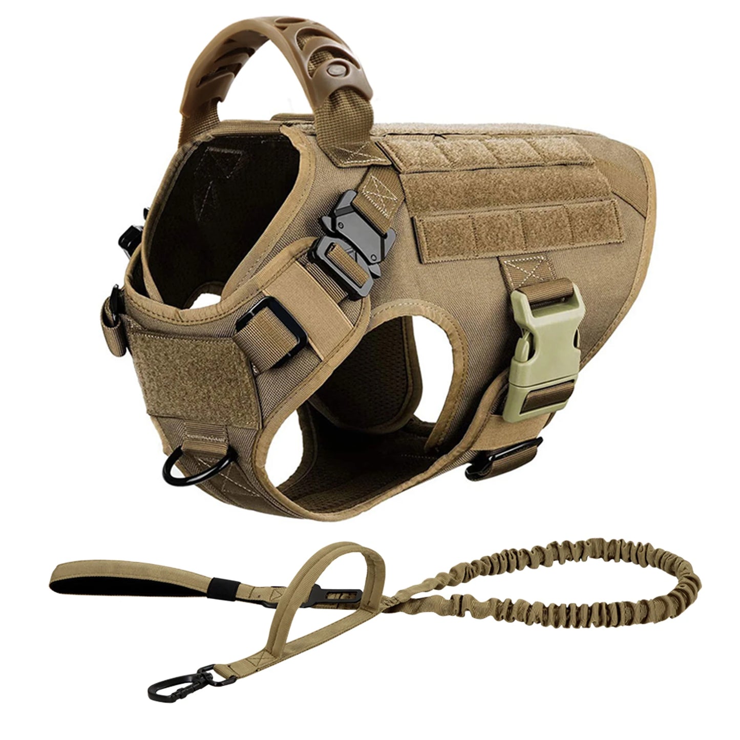 Nylon Dog Harness And Leash Set Training Vest And Collar