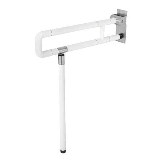 Metal Toilet Grab Bar Wall Mount Foldable Disabled Assist Handle