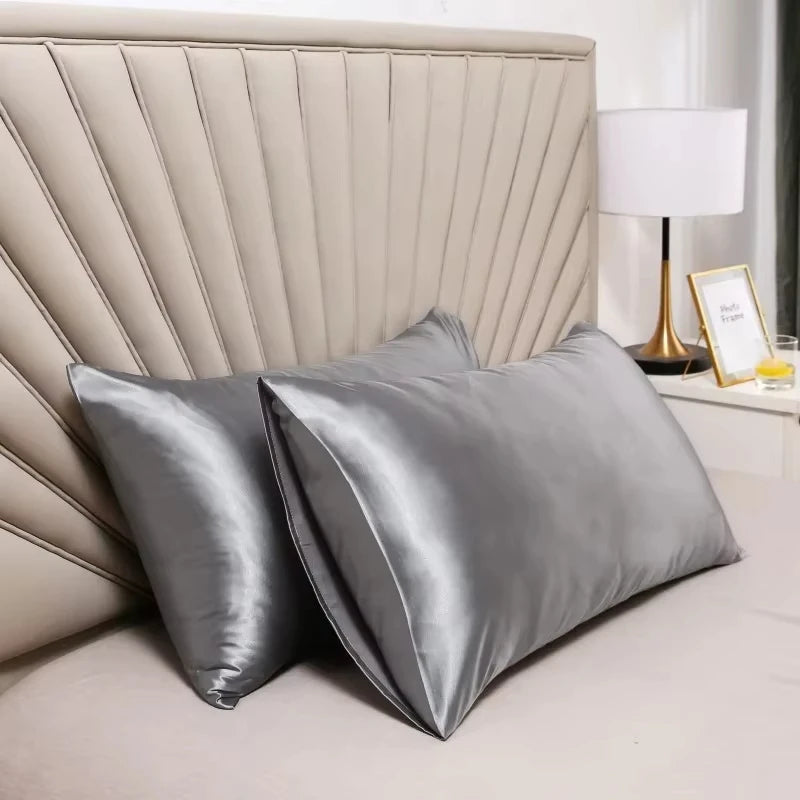 100 Percent Silk Pillowcase Satin Hair Care Pillow Cover For Smooth Sleep