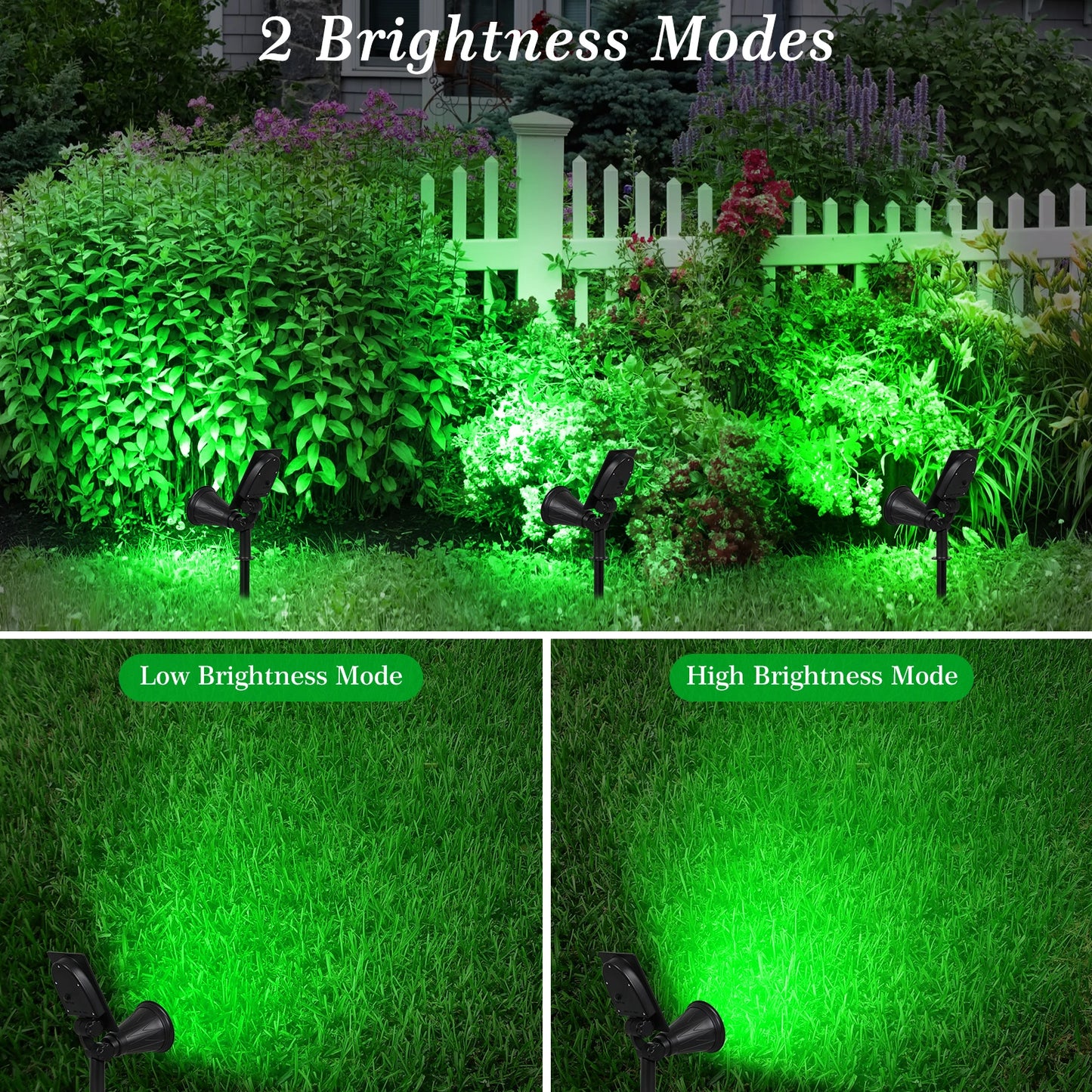 T-SUNRISE LED Solar Lights Outdoor Spotlight IP65 Garden