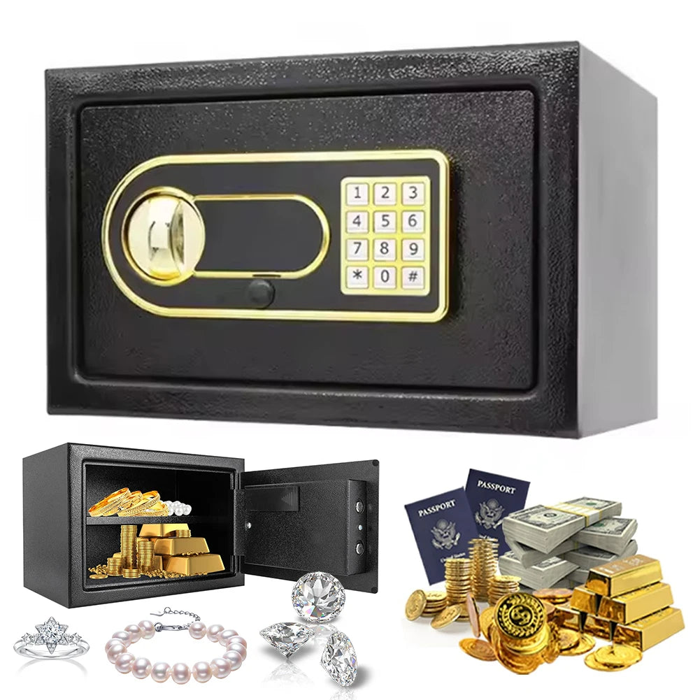 Electronic Security Box Safe With Digital Keypad For Home