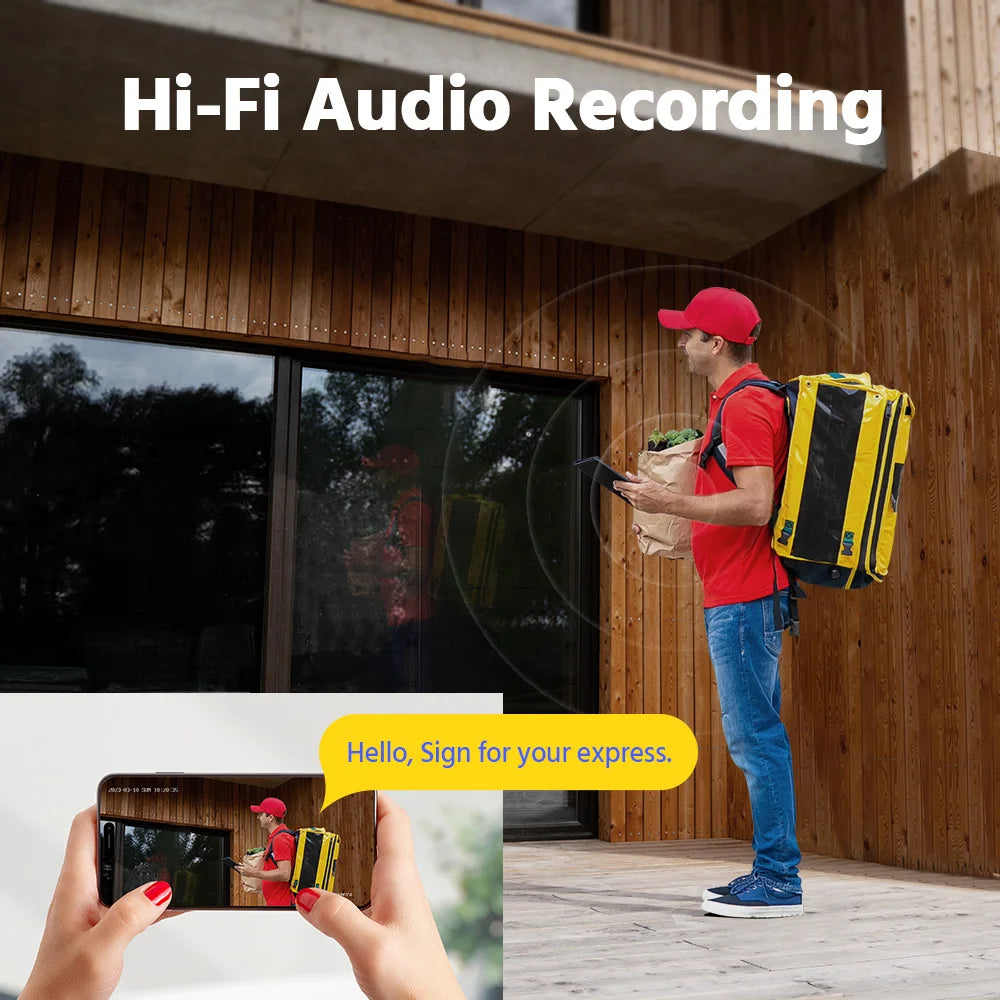 ANNKE 4K Smart Dual Light Network Camera Built In Microphone